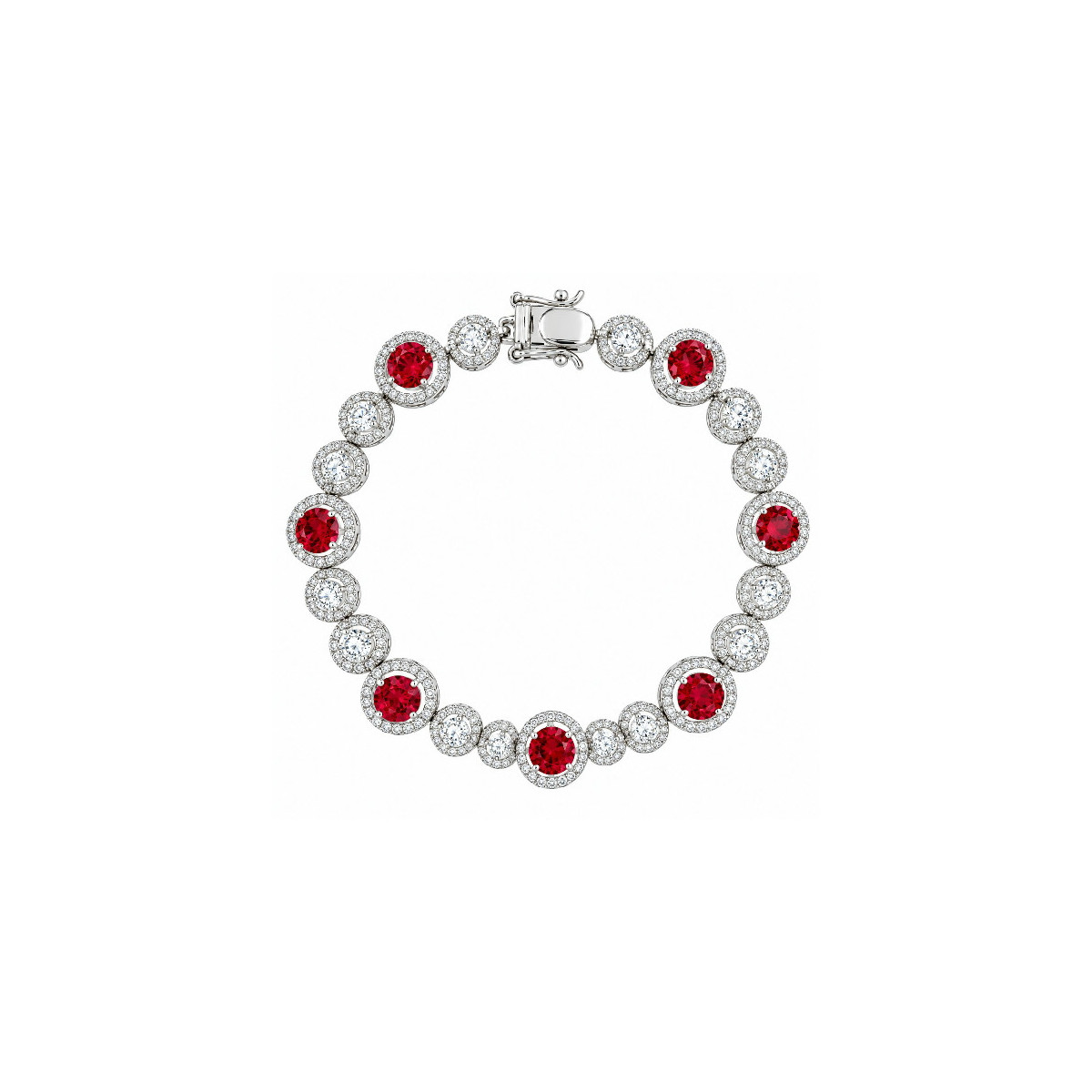 PULSERA CIRCULOS CIRCONITAS - PU3837/13