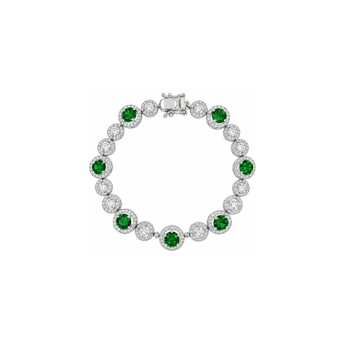 PULSERA CIRCULOS CIRCONITAS - PU3837/16