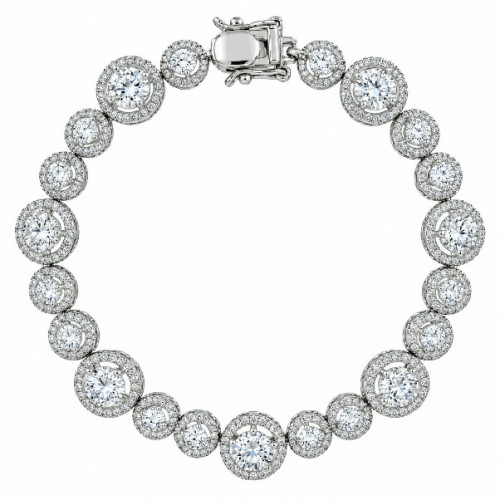 PULSERA CIRCULOS CIRCONITAS - PU3837/04