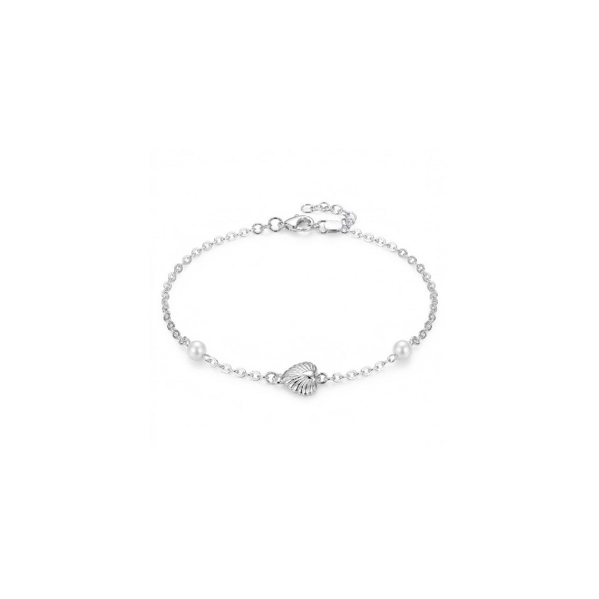 PUL. CORAZON RALLADO + 2 PERLAS - PU6091R