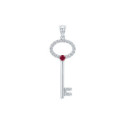 COLGANTE LLAVE CIRCONITAS - CO2180/13 COLGANTE LLAVE CIRCONITAS - CO2180/13