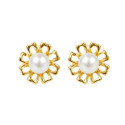 PENDIENTE FLOR LISA CENTRO PERLA NATURAL - PE7149CH PENDIENTE FLOR LISA CENTRO PERLA NATURAL - PE7149CH