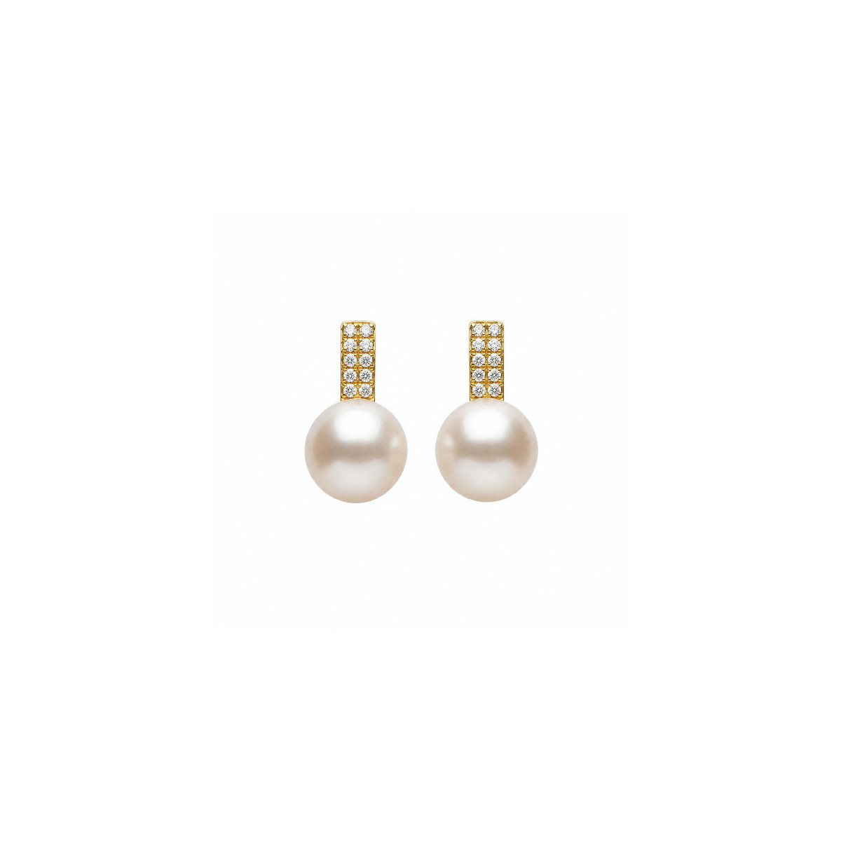 P. PERLA NATURAL 7 MM + BARRA CZ - PE7145CH