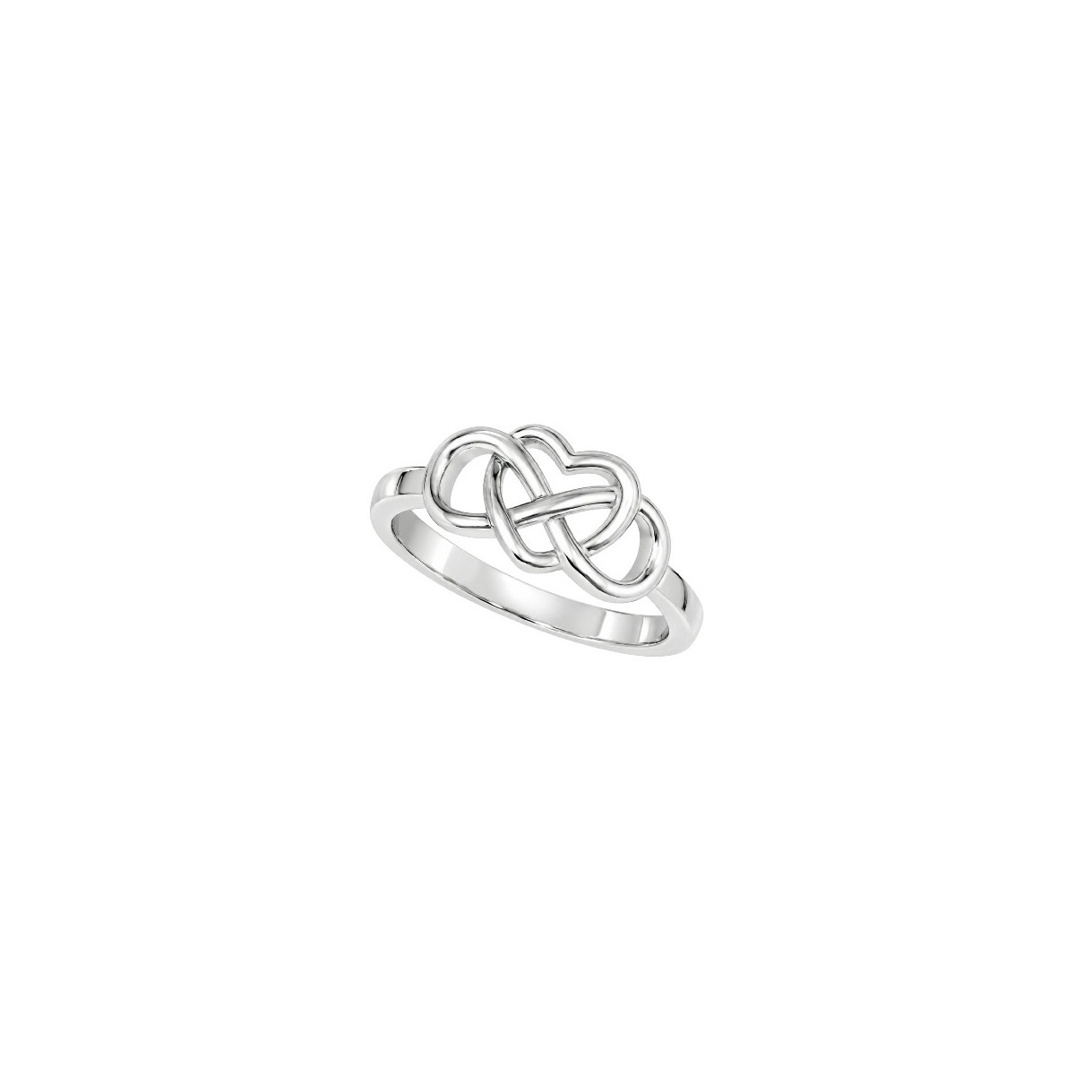 SORTIJA INFINITO + CORAZON ENTRELAZADOS - SO1745R