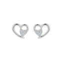 PEND. CORAZON LISO DENTRO CORAZON CZ - PE7174R PEND. CORAZON LISO DENTRO CORAZON CZ - PE7174R