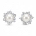 PENDIENTE FLOR PERLA CENTRO - PE7119R PENDIENTE FLOR PERLA CENTRO - PE7119R
