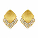 PEND. DOBLE CUADRADO LISO LIJA + CZ - PE7154CH PEND. DOBLE CUADRADO LISO LIJA + CZ - PE7154CH