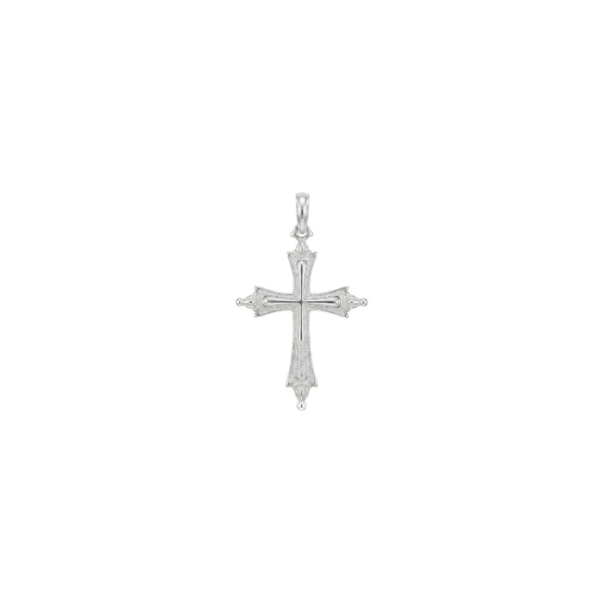 COLGANTE CRUZ LISA 25 MM - CO3063R