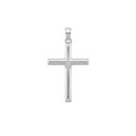 COLGANTE CRUZ LISA 20 X 14 MM  - CO3059R