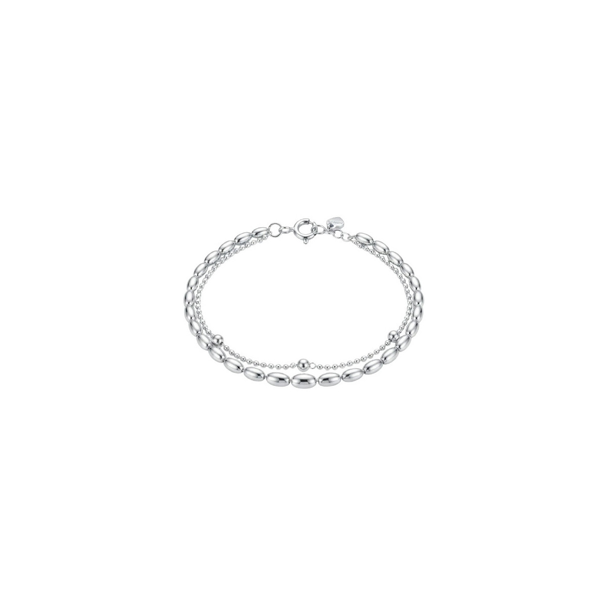 PU. DOBLE CADENA BOLAS + CADENA OLIVINAS - PU6121R
