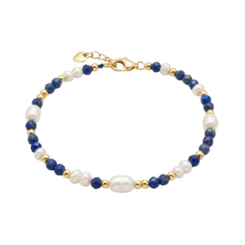 PUL. LAPIZLAZULI CON PERLAS NATURALES - PU6130CH/19