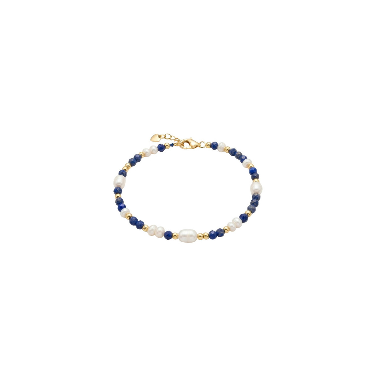 PUL. LAPIZLAZULI CON PERLAS NATURALES - PU6130CH/19