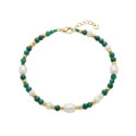 PUL. MALAQUITA CON PERLAS NATURALES - PU6130CH/37