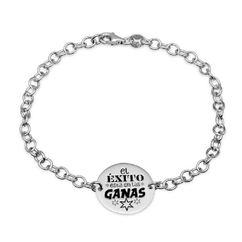 PULSERA EL EXITO ESTÁ...DISCO 17MM - PU4527