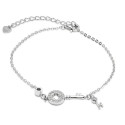 PULSERA 2 LLAVES + CIRCONITA - PU4352