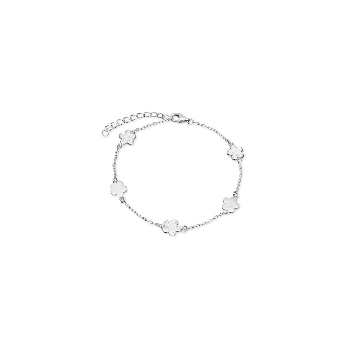 PULSERA 5 FLORES 2 LISOS - PU4424