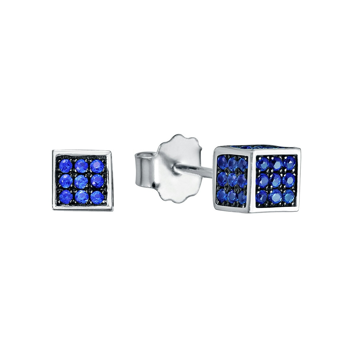 PENDIENTE CUBO CIRCONITAS - PE4464/03