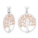 PEND. ARBOL VIDA HOJA CORAZONES ROSE - PE5264