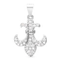 FLOR DE LIS CON CIRCONITAS - CO2685