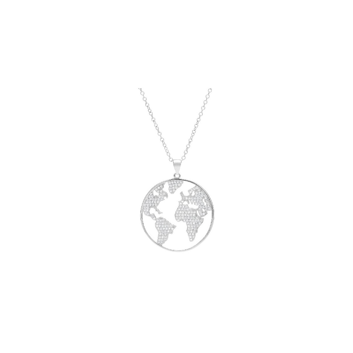 COLGANTE MUNDO 25MM CIRCONITAS - CO2704/04