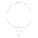 GARGANTILLA ARO CORAZON NACAR + CORAZON COLGANDO - GA1358R