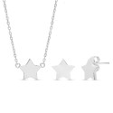 JUEGO ESTRELLA LISA. COLGANTE CON CADENA. - JU3013