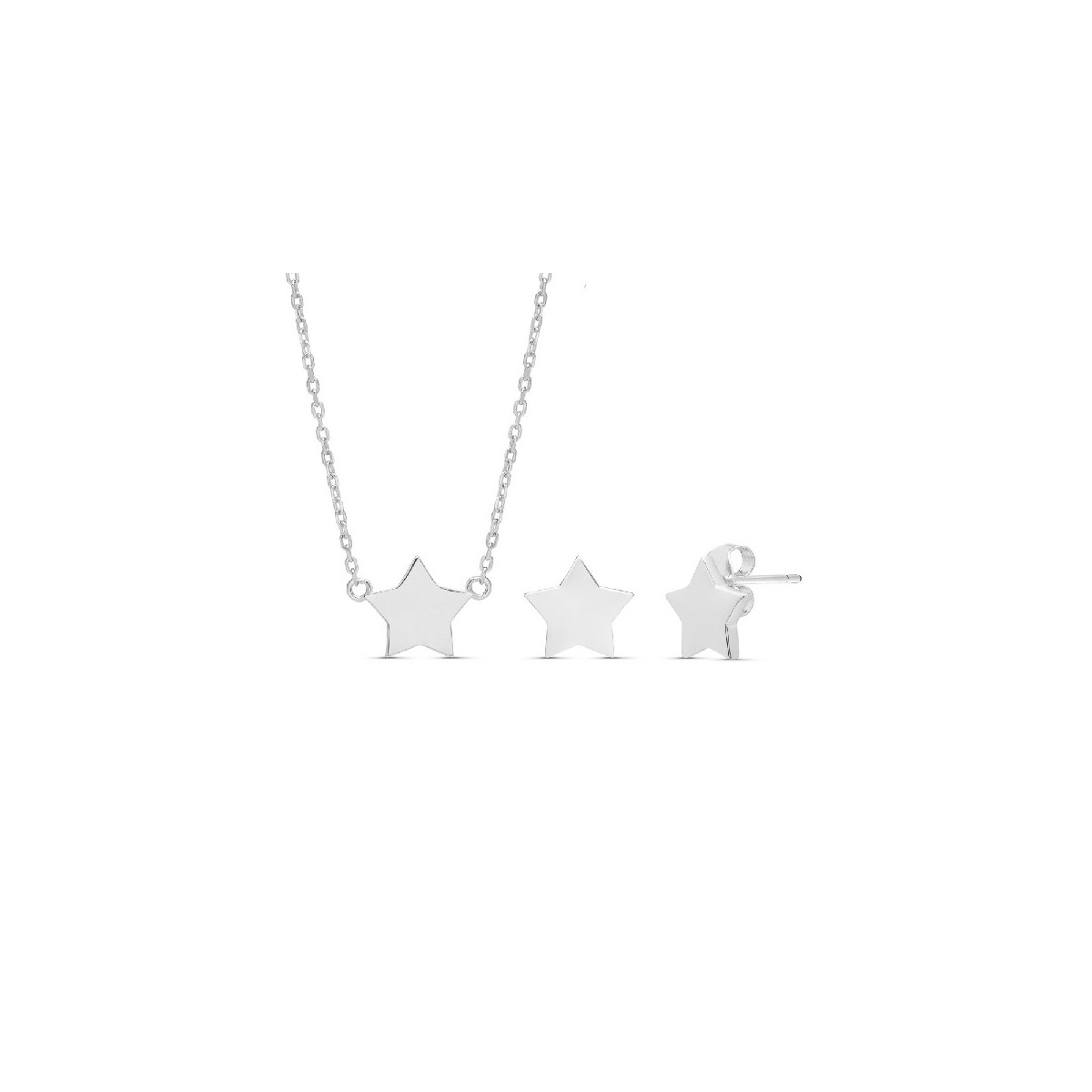 JUEGO ESTRELLA LISA. COLGANTE CON CADENA. - JU3013