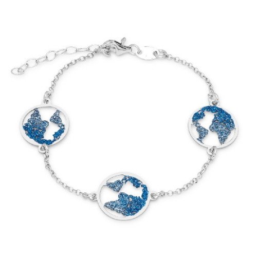 PULSERA 3 MUNDOS GLITTER - PU4656