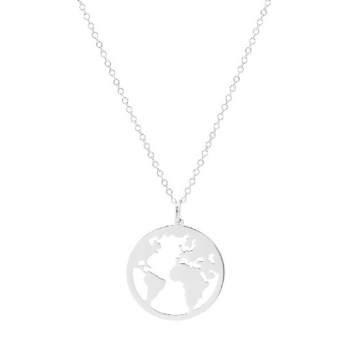 COLGANTE DEL MUNDO 40MM + CADENA - CO2709R