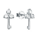 PENDIENTE LLAVE 3 CIRCONITAS - PE4565