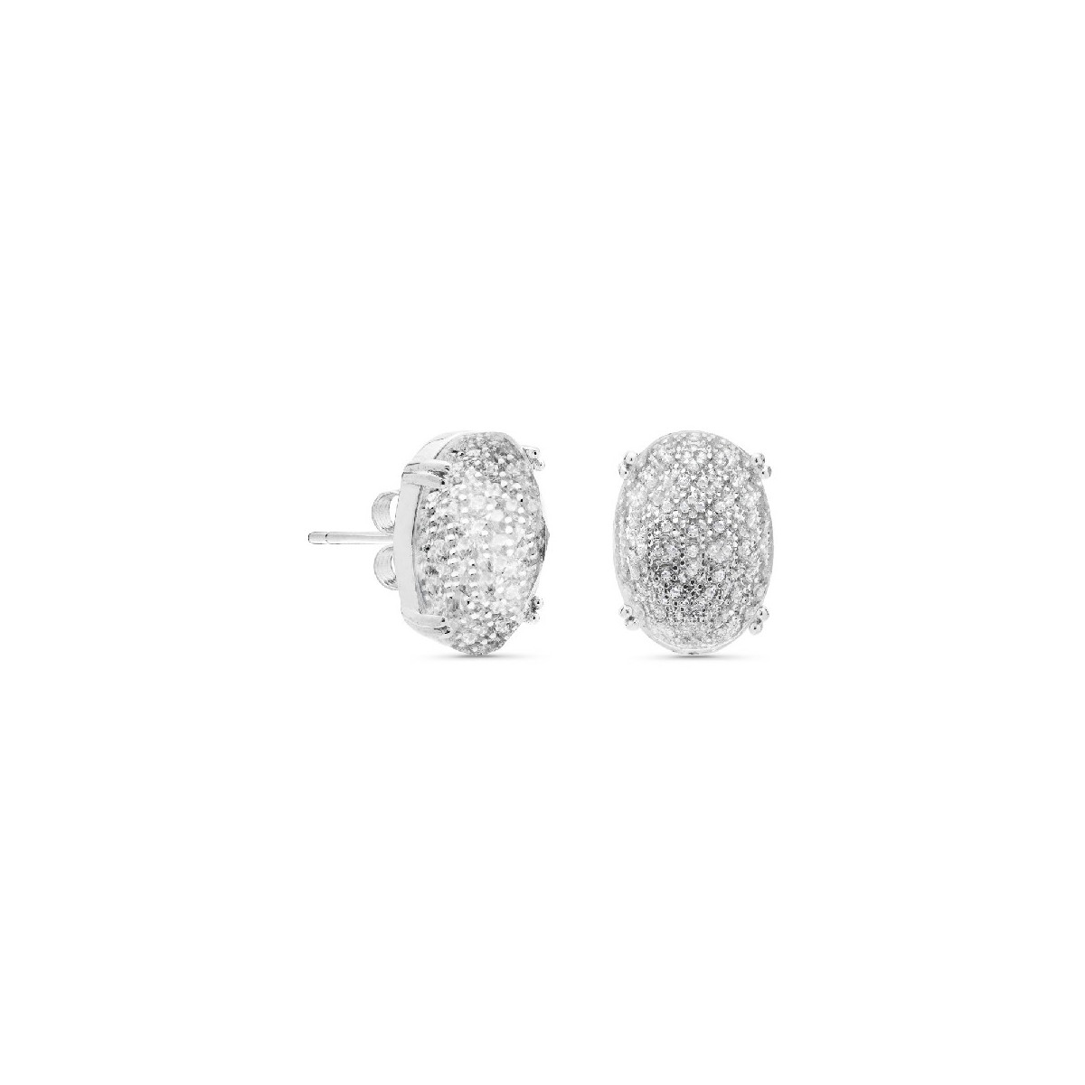 PEND. OVAL MICRO+PIEDRA ENCIMA FACETADA - PE5392/04