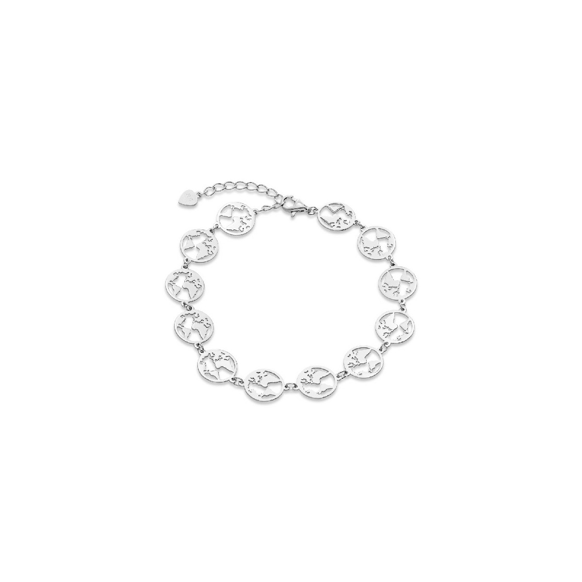 PULSERA MUNDOS 10MM ENTERA EN LINEA - PU4707R