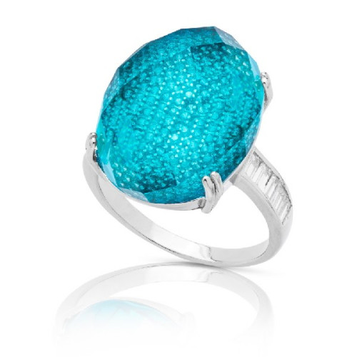 SORTIJA OVAL MICRO+PIEDRA ENCIMA BRAZO CIRCONTIA - SO1403/18