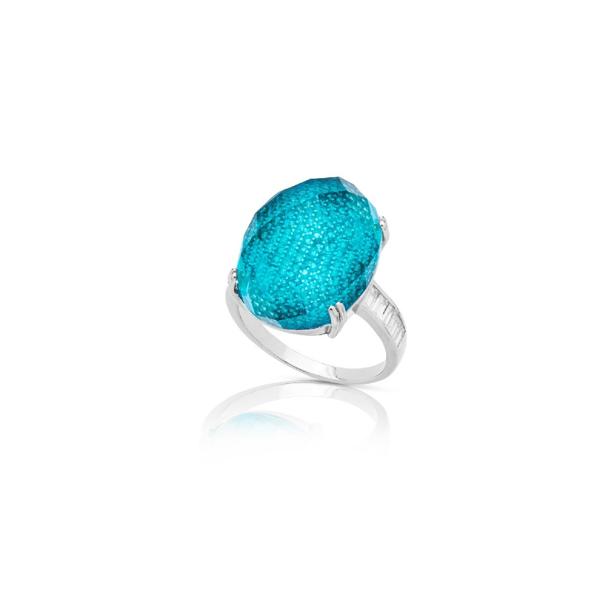 SORTIJA OVAL MICRO+PIEDRA ENCIMA BRAZO CIRCONTIA - SO1403/18