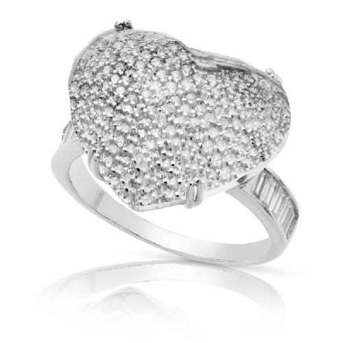 SORTIJA CORAZON MICRO+PIEDRA ENCIMA BRAZO CIRCONITA - SO1404/04