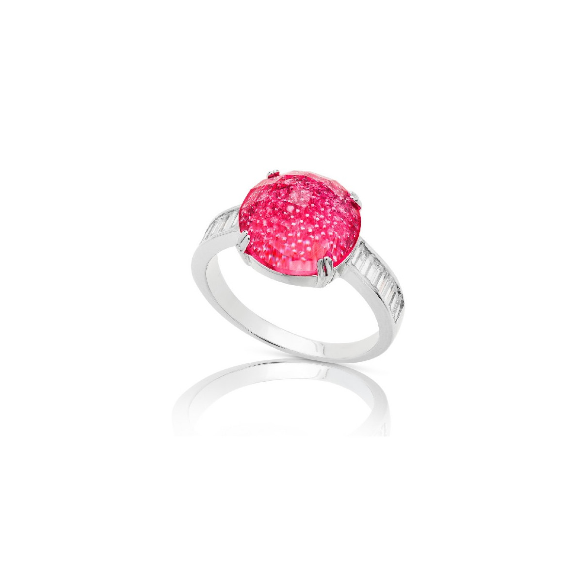 SORTIJA REDONDA MICRO+PIEDRA ENCIMA BRAZO CIRCONITA - SO1405/13
