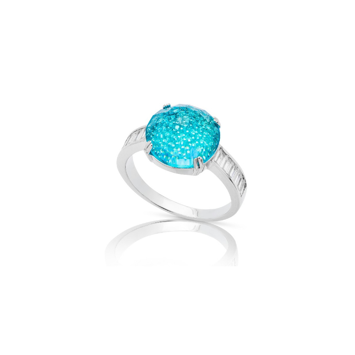 SORTIJA REDONDA MICRO+PIEDRA ENCIMA BRAZO CIRCONITA - SO1405/18