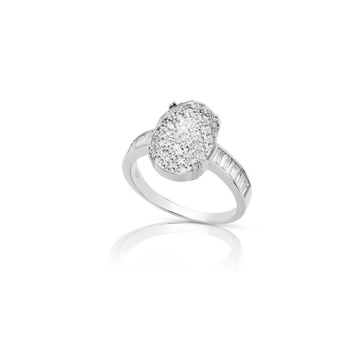 SORTIJA OVAL MICRO+PIEDRA ENCIMA FACETADA - SO1407/04
