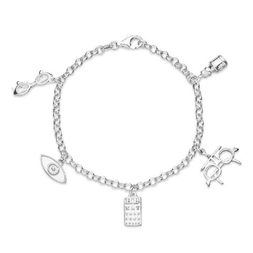 PULSERA DE LA OPTICA OCULISTA RODIO - PU4769