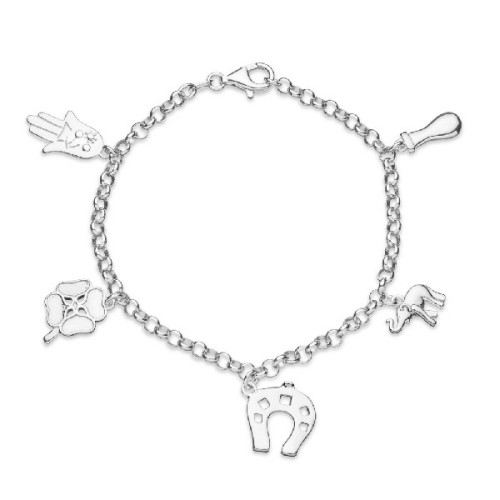 PULSERA DE LA SUERTE RODIO - PU4778