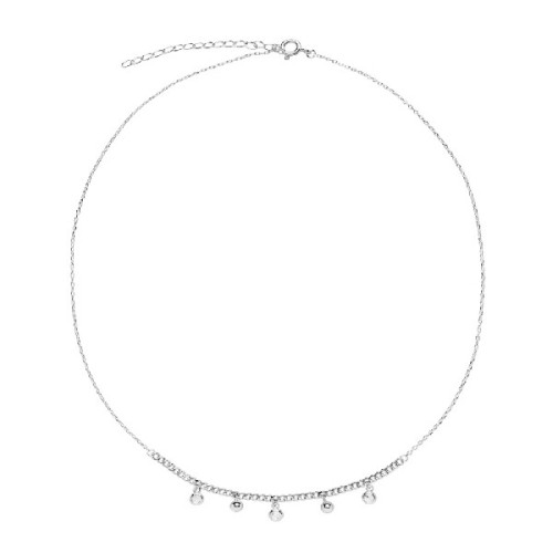 GARGANTILLA 2 BOLAS + 3 CHATONES - GA1393