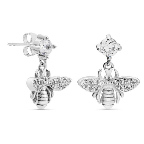 PENDIENTE ABEJA CIRCONITA - PE5431