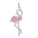 COLGANTE FLAMENCO ROSA, SIN CADENA. - CO2736