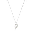 COLGANTE HELADO DE NACAR MORDISCO CIRCONITA, CON CADENA. - CO2786R
