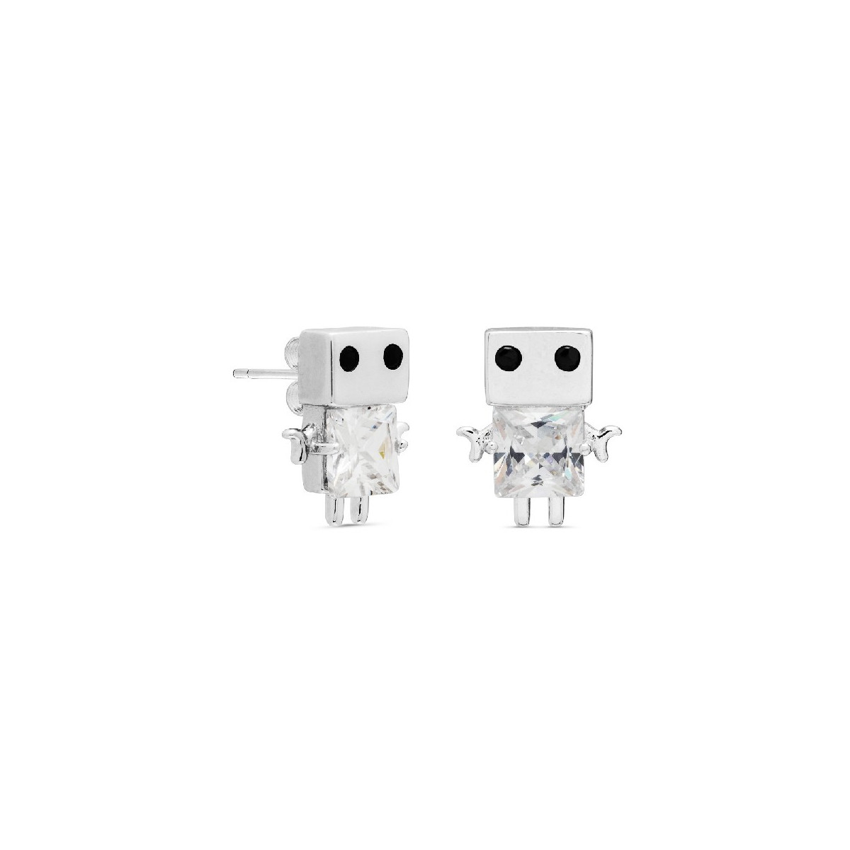 PENDIENTE ROBOT CUERPO CIRCONITA - PE5569R