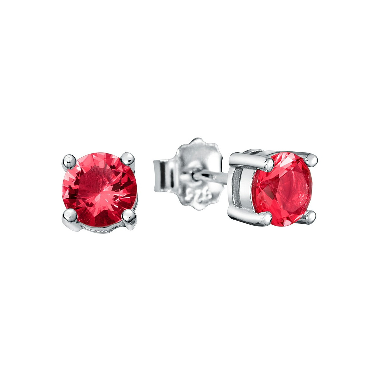 PENDIENTE CIRCONITA 6MM 4 GARRAS - PE4584/13