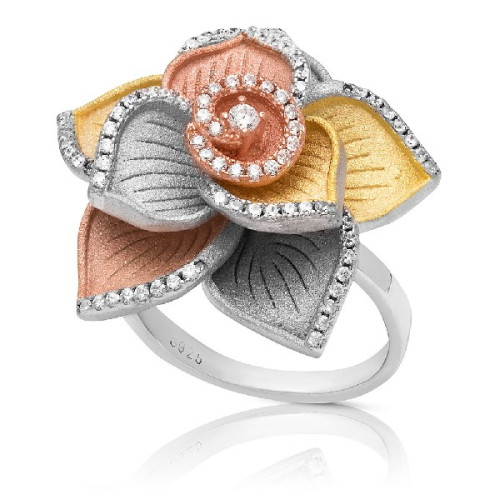 ANILLO FLOR PETALOS - SO1426