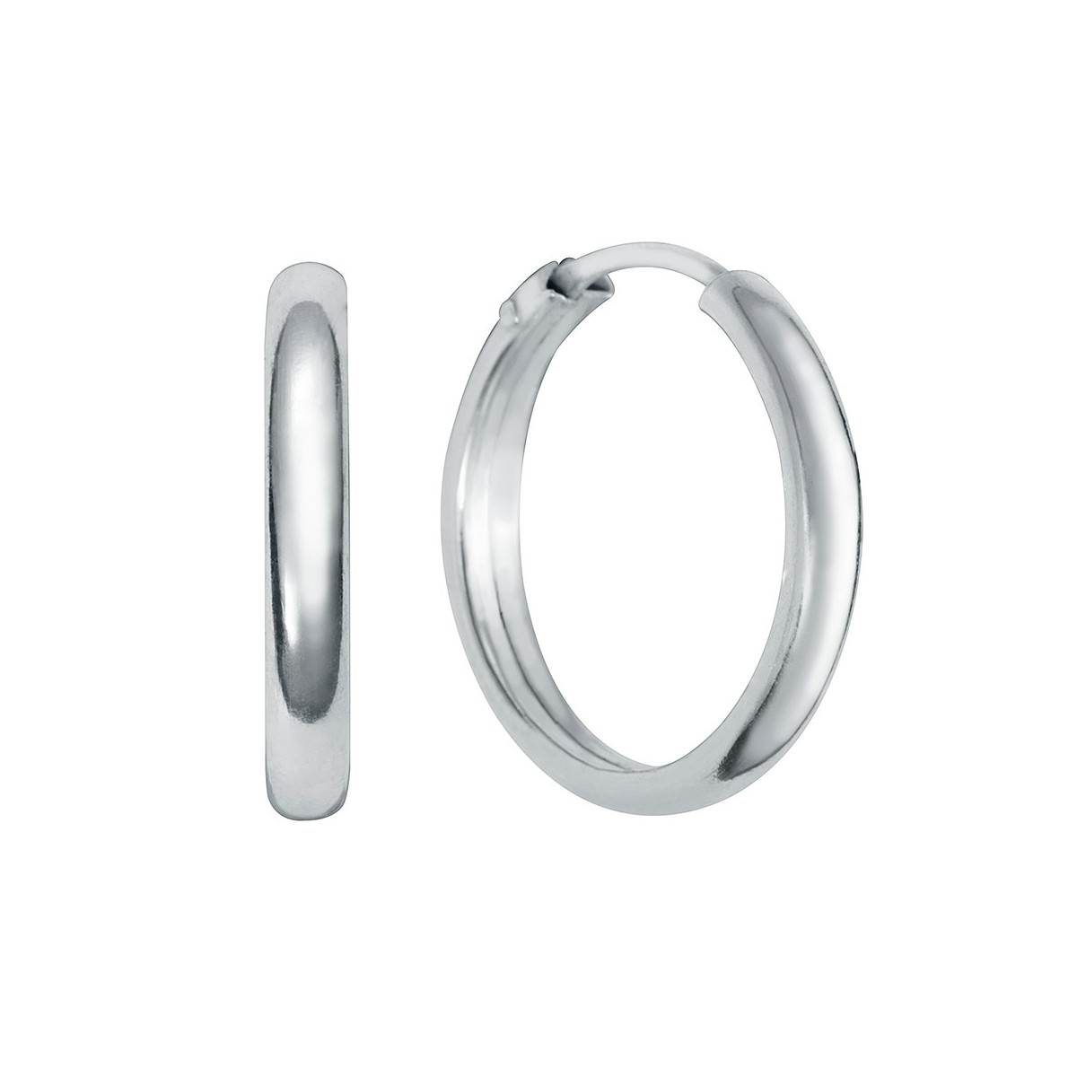 PENDIENTE ARO MEDIA CAÑA 3*30 MM - PE1136 PENDIENTE ARO MEDIA CAÑA 3*30 MM - PE1136