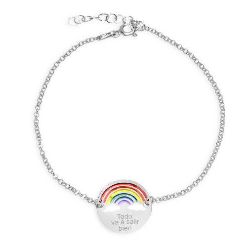 PULSERA ARCO IRIS, TODO VA A SALIR BIEN. - PU4979R