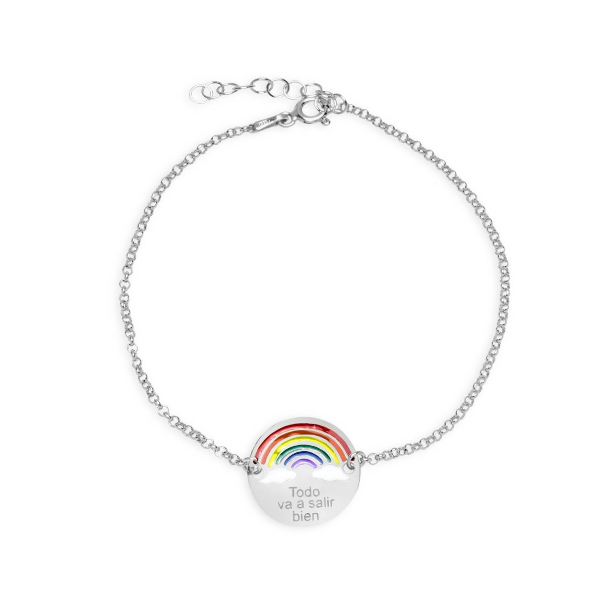 PULSERA ARCO IRIS, TODO VA A SALIR BIEN. - PU4979R